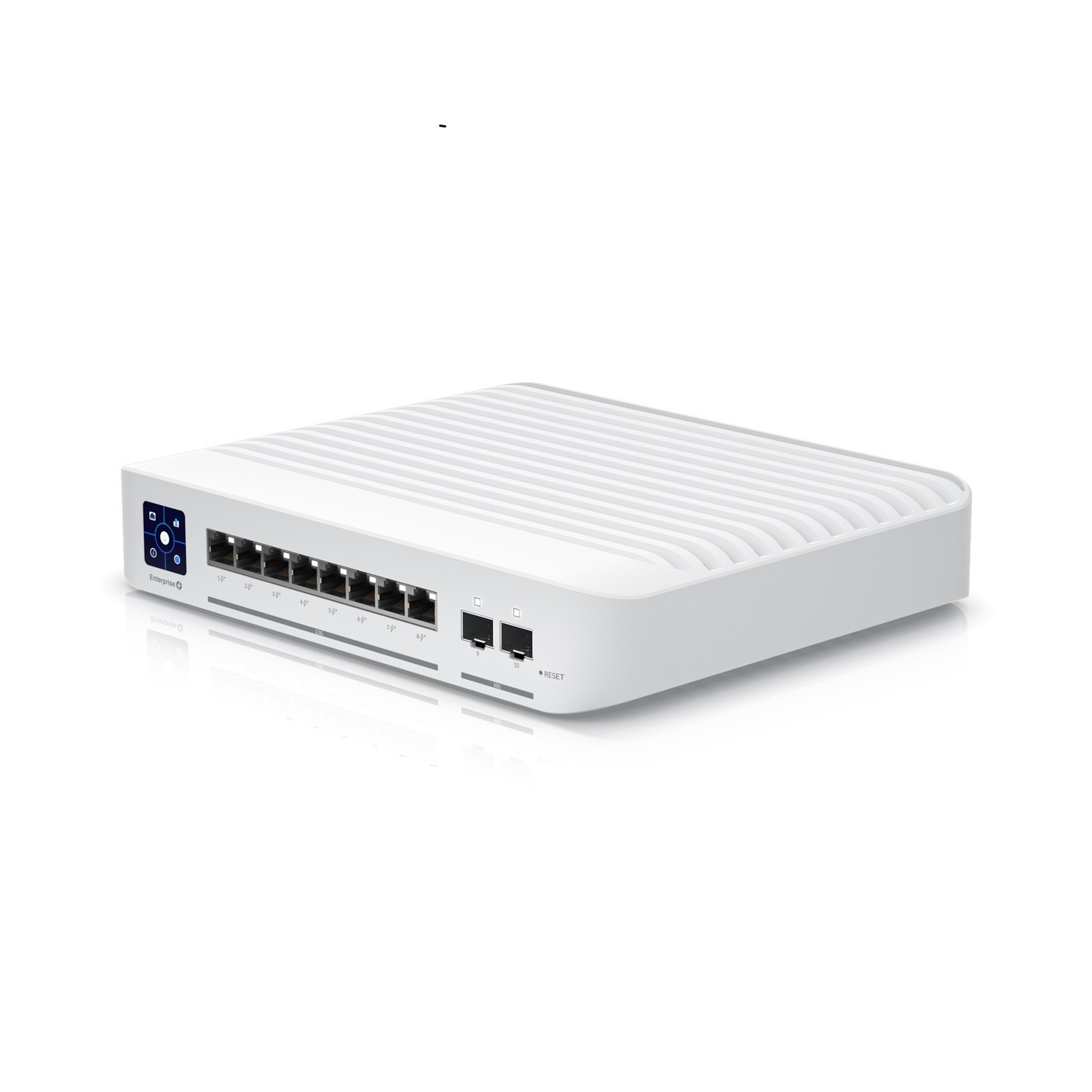 Ubiquiti Switch full managed Layer3 10 Port - 8x 2,5 GbE - PoE Budget 120W - 8x PoE at - 2x SFP+ - Wall - UniFi - USW-Enterprise-8-POE