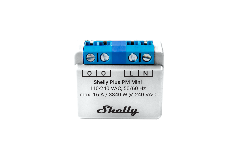 Shelly · Unterputz · \"PM Mini Gen. 3\" · WLAN · BT