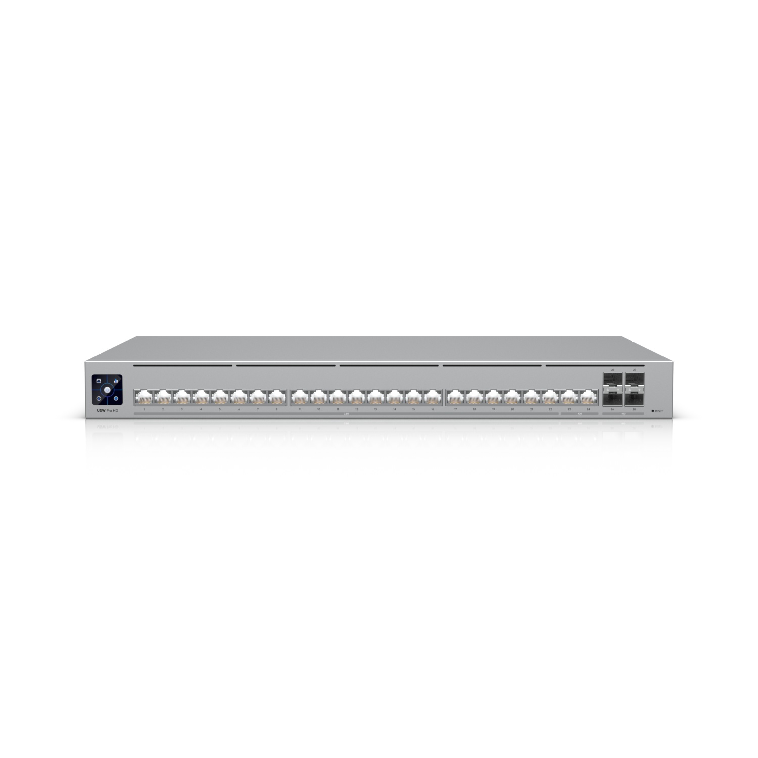 Ubiquiti Switch full managed Layer3 28 Port • 22x 2,5 GbE • 2x 10 GbE • 4x SFP+ • 19\" • UniFi • USW-Pro-HD-24