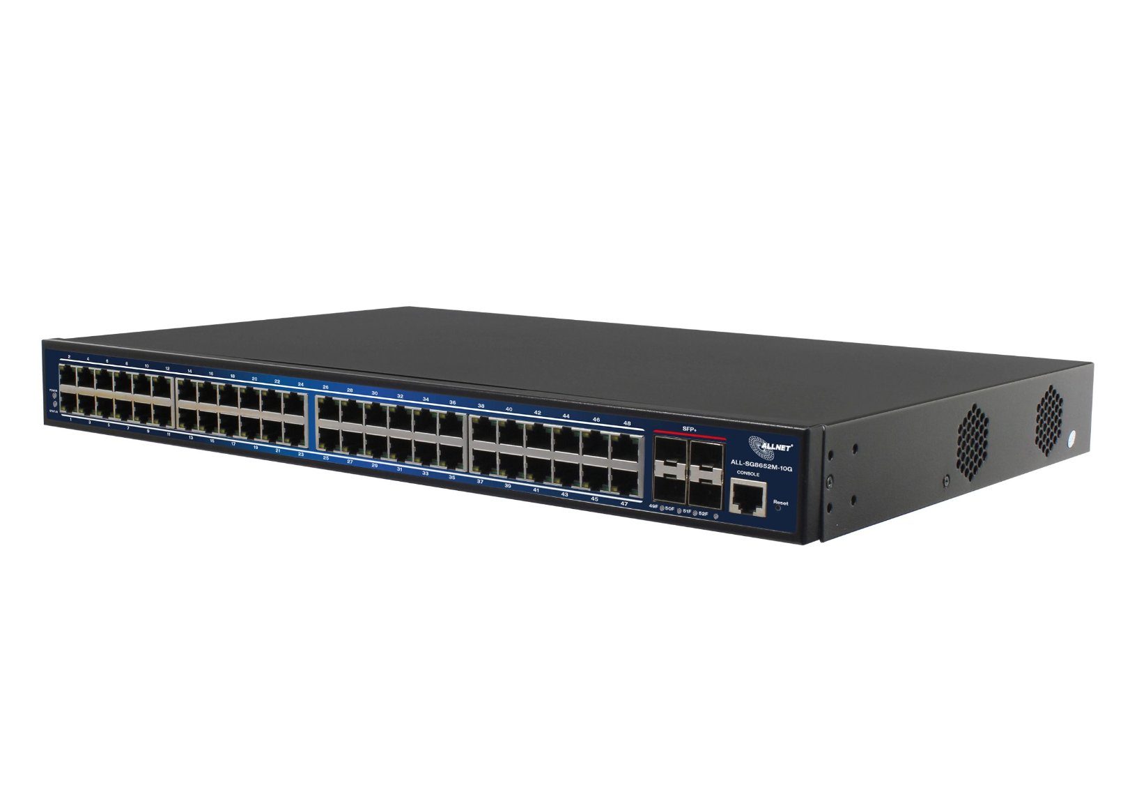 ALLNET Switch full managed 48 Port Gigabit / 48x LAN / 4x SFP+ / 19\" / \"ALL-SG8652M-10G\"