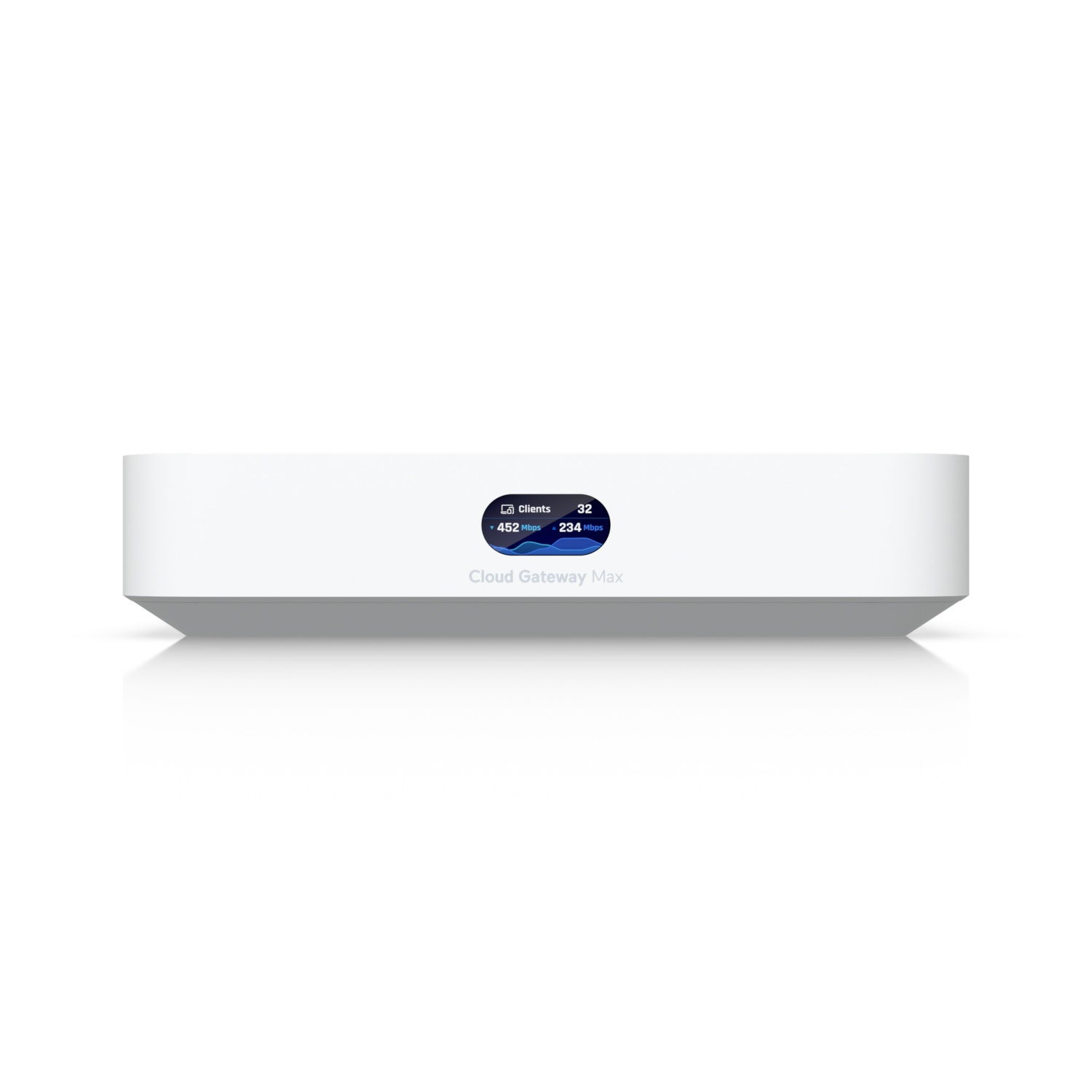 Ubiquiti UniFi Cloud Gateway Max - UniFi OS Console - 1x 1/2,5 GbE RJ45-Port WAN - 4x GbE RJ45-Ports LAN - 1 Gbps routing IDS/IPS - UCG-MAX
