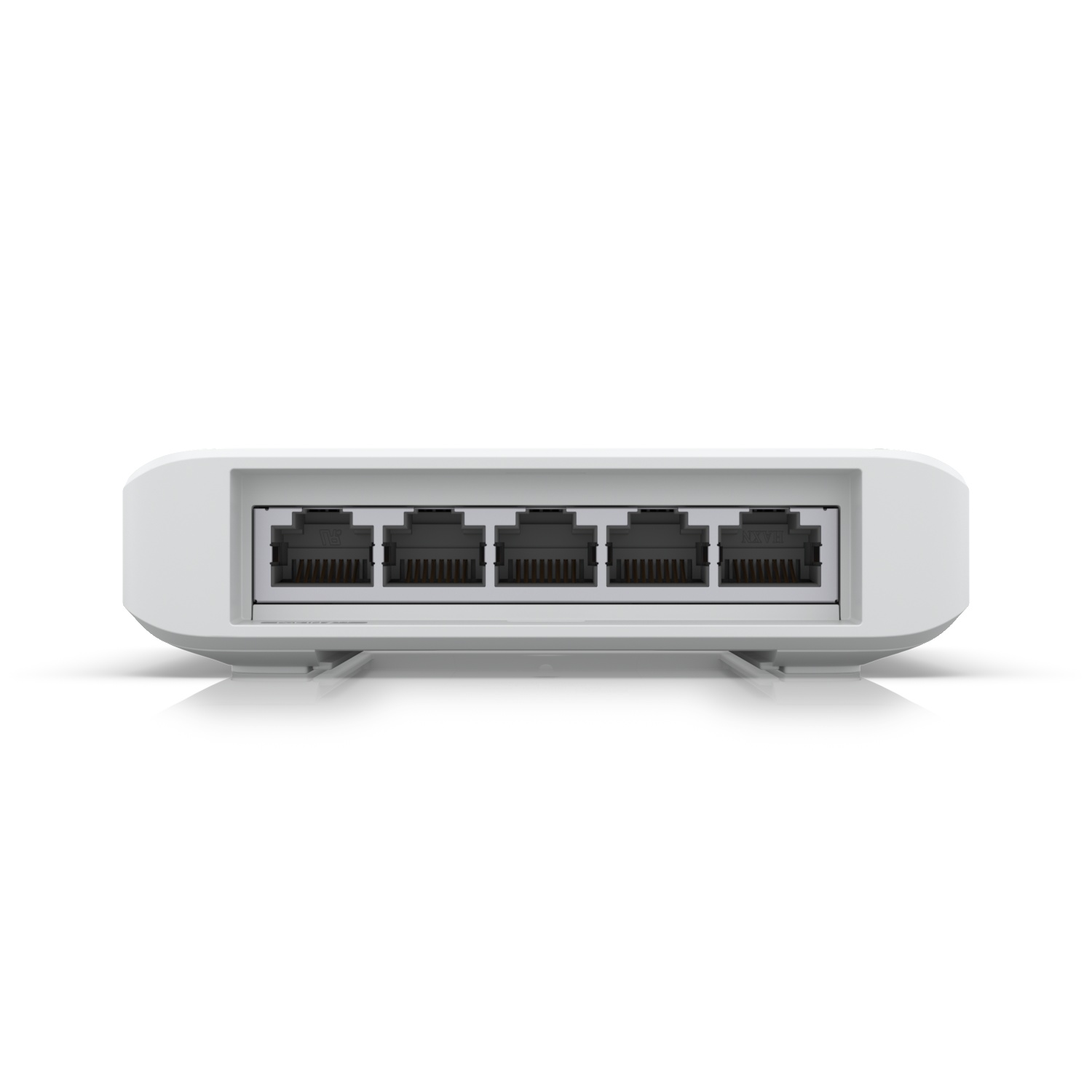 Ubiquiti Switch smart managed Layer2 5 Port - 5x GbE - PoE Budget 46W - 4x PoE at - 1x PoE bt In - Desktop - Lüfterlos - UniFi - USW-Flex