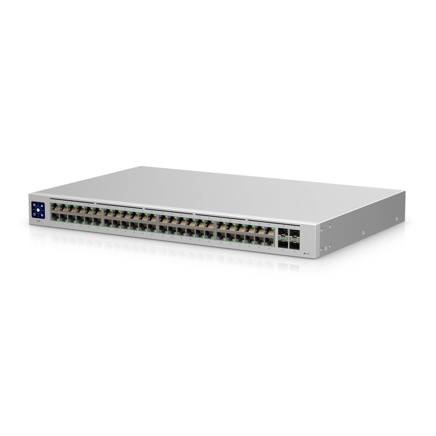 Ubiquiti Switch smart managed Layer2 52 Port - 48x GbE - 4x SFP - 19" - Lüfterlos - UniFi - USW-48